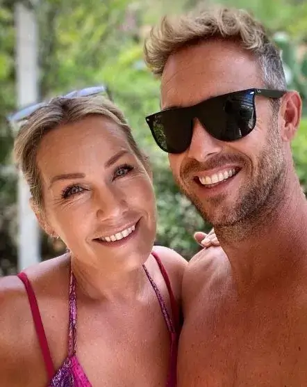 Charly Luske with hot, Wife  