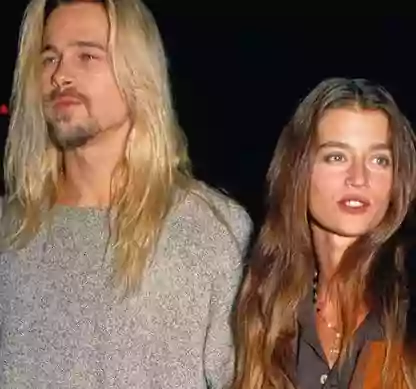 Brad Pitt With Jitka Pohlodek