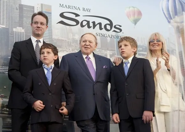 Sheldon Adelson Wife & Kids
