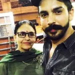 Shehzada-Dhami with Mother