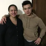 Pratik Sehajpal with Mother